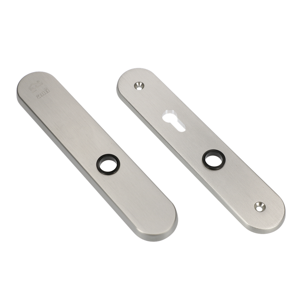 AMI Veiligheidsbeslag 250/50/1 Buiten Blind,Binnen Profielcilinder 72 Omkeer Irox Archi-Des. Deurdikte 38/42 - 622120